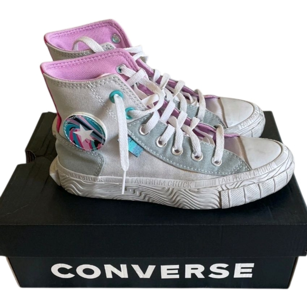 Converse Women's Chuck Taylor All Star High Marbled Patch - Women size US 5.5